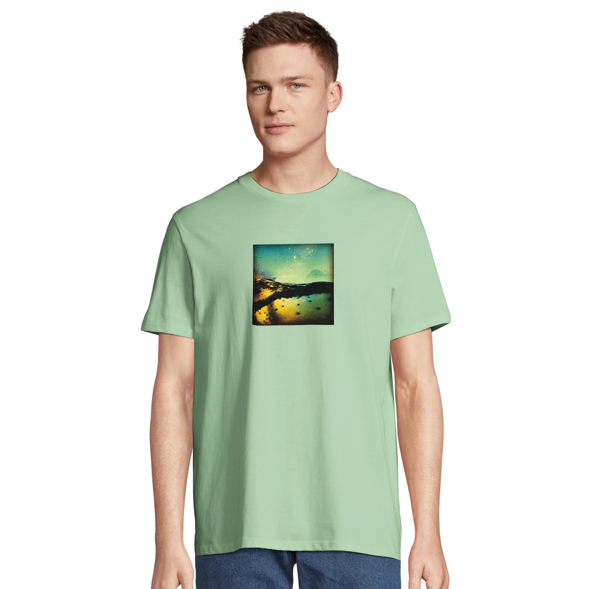 Harmonious - "Underwater Flight" T-shirt frozen green XS 51