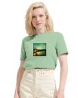Harmonious - "Underwater Flight" T-shirt frozen green XS 52