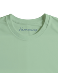 Harmonious - "Underwater Flight" T-shirt frozen green XS 48