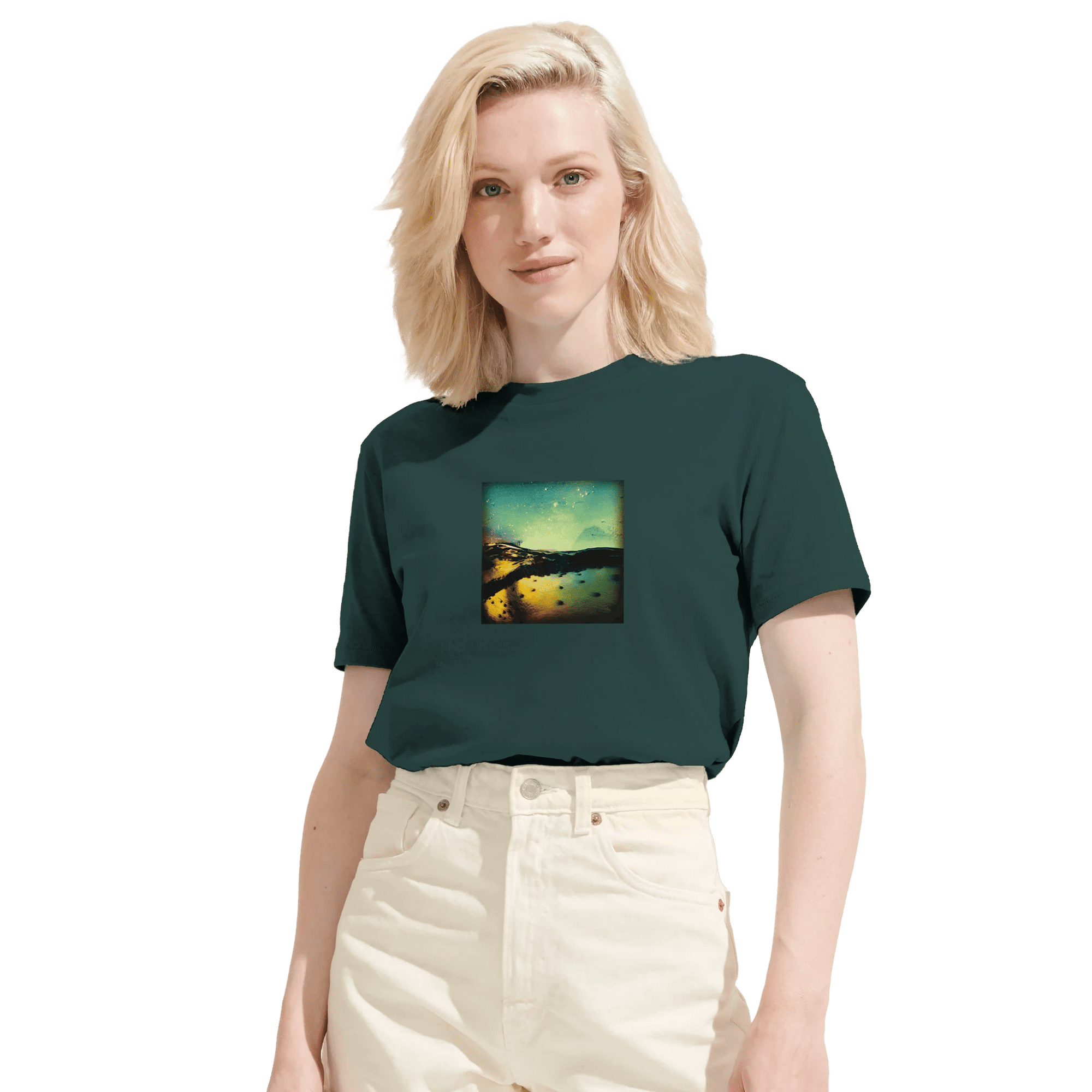 Harmonious - "Underwater Flight" T-shirt green empire XS 10