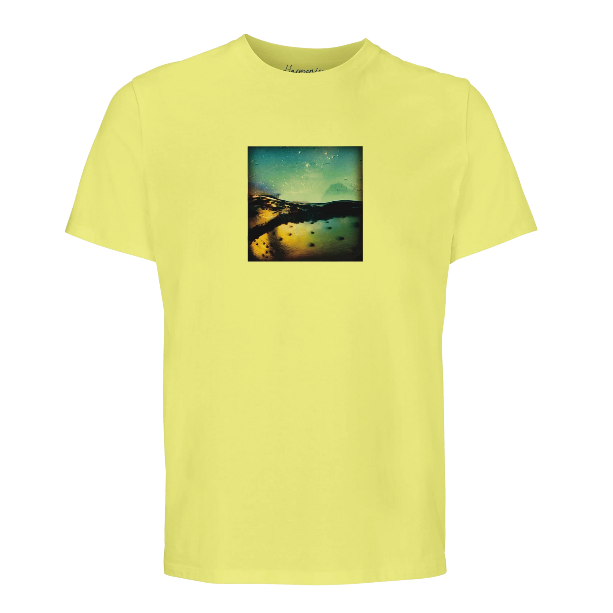Harmonious - "Underwater Flight" T-shirt Light Yellow XS 59