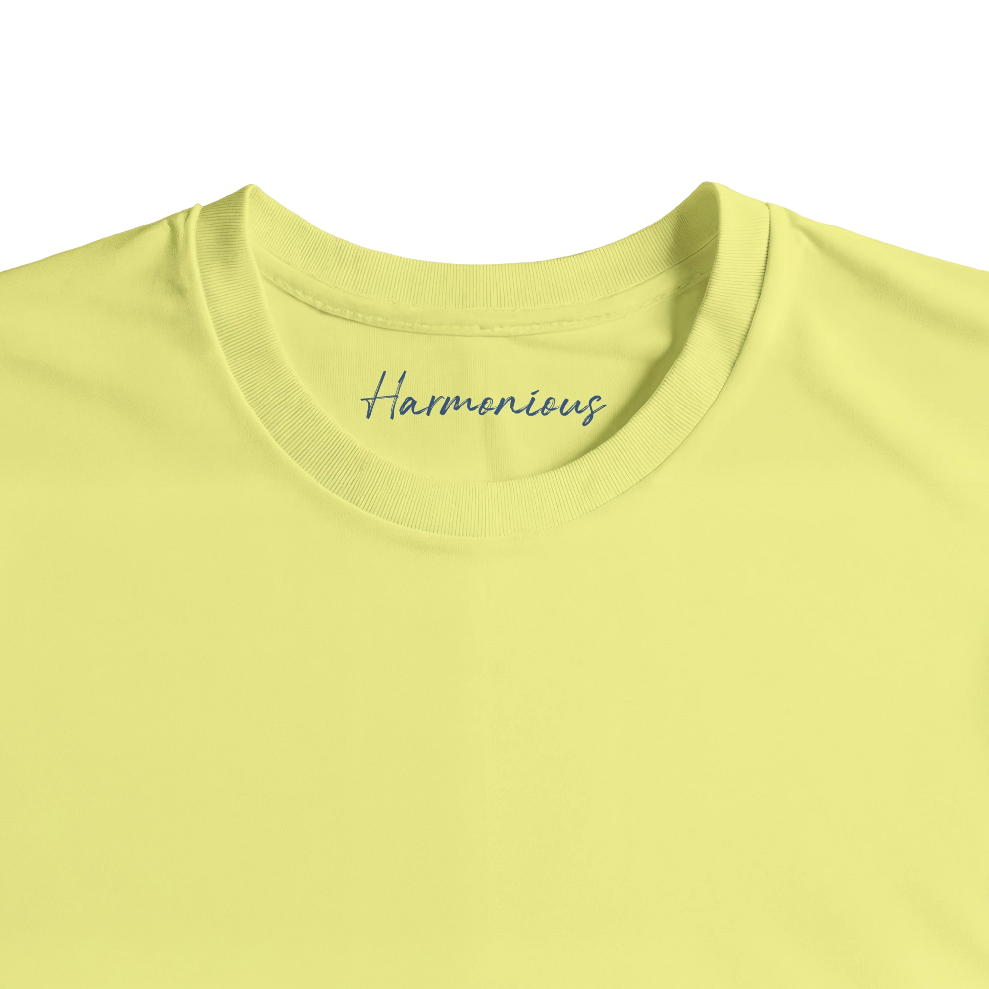 Harmonious - "Underwater Flight" T-shirt Light Yellow XS 60
