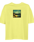 Harmonious - "Underwater Flight" T-shirt Light Yellow XS 24