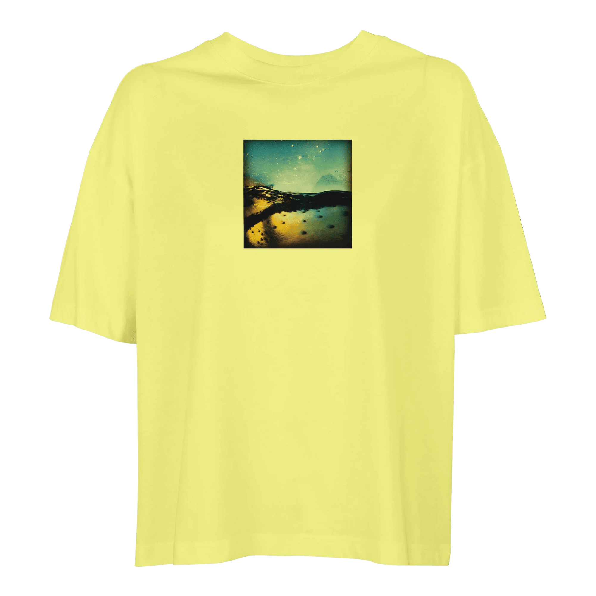Harmonious - "Underwater Flight" T-shirt Light Yellow XS 24