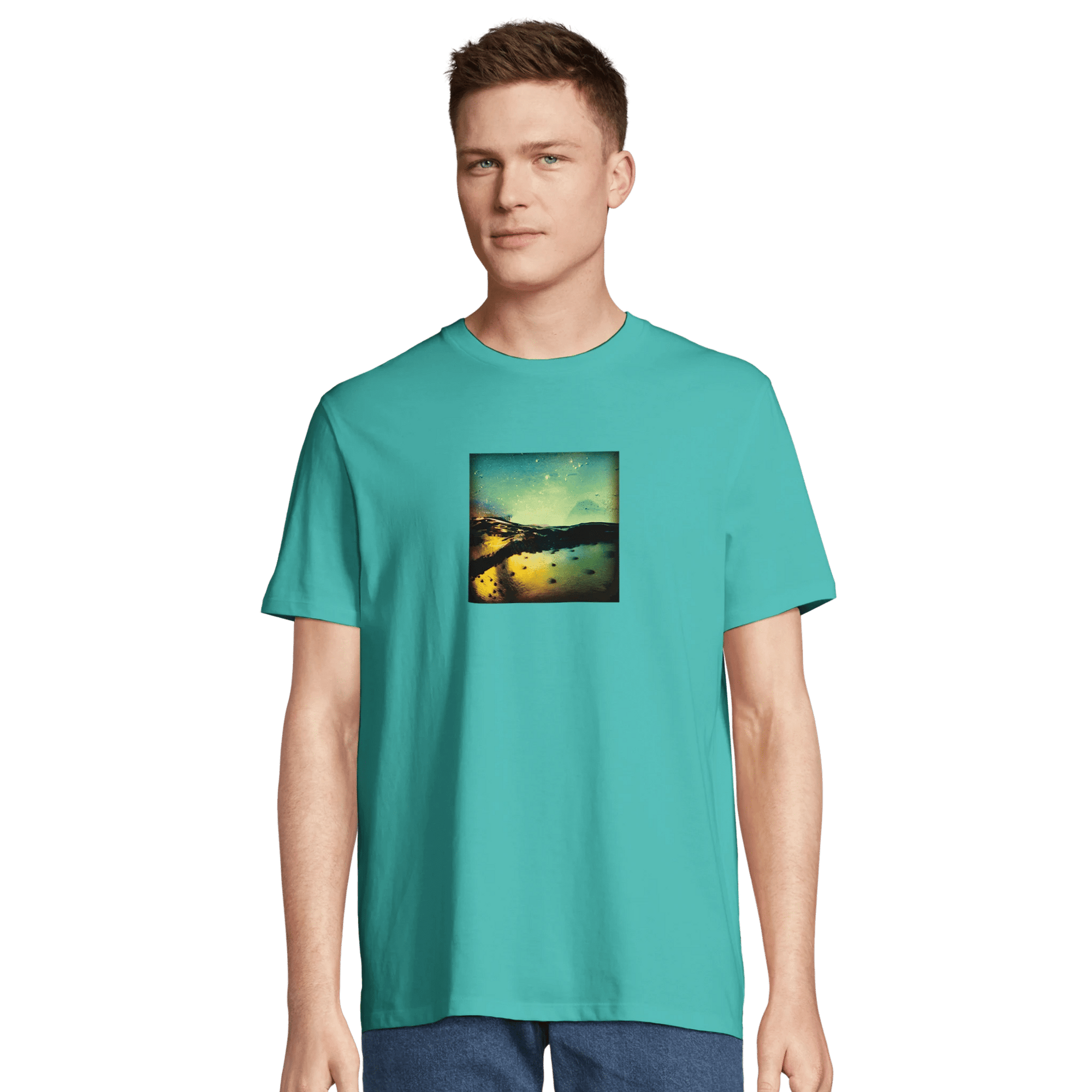 Harmonious - "Underwater Flight" T-shirt pool blue XS 43