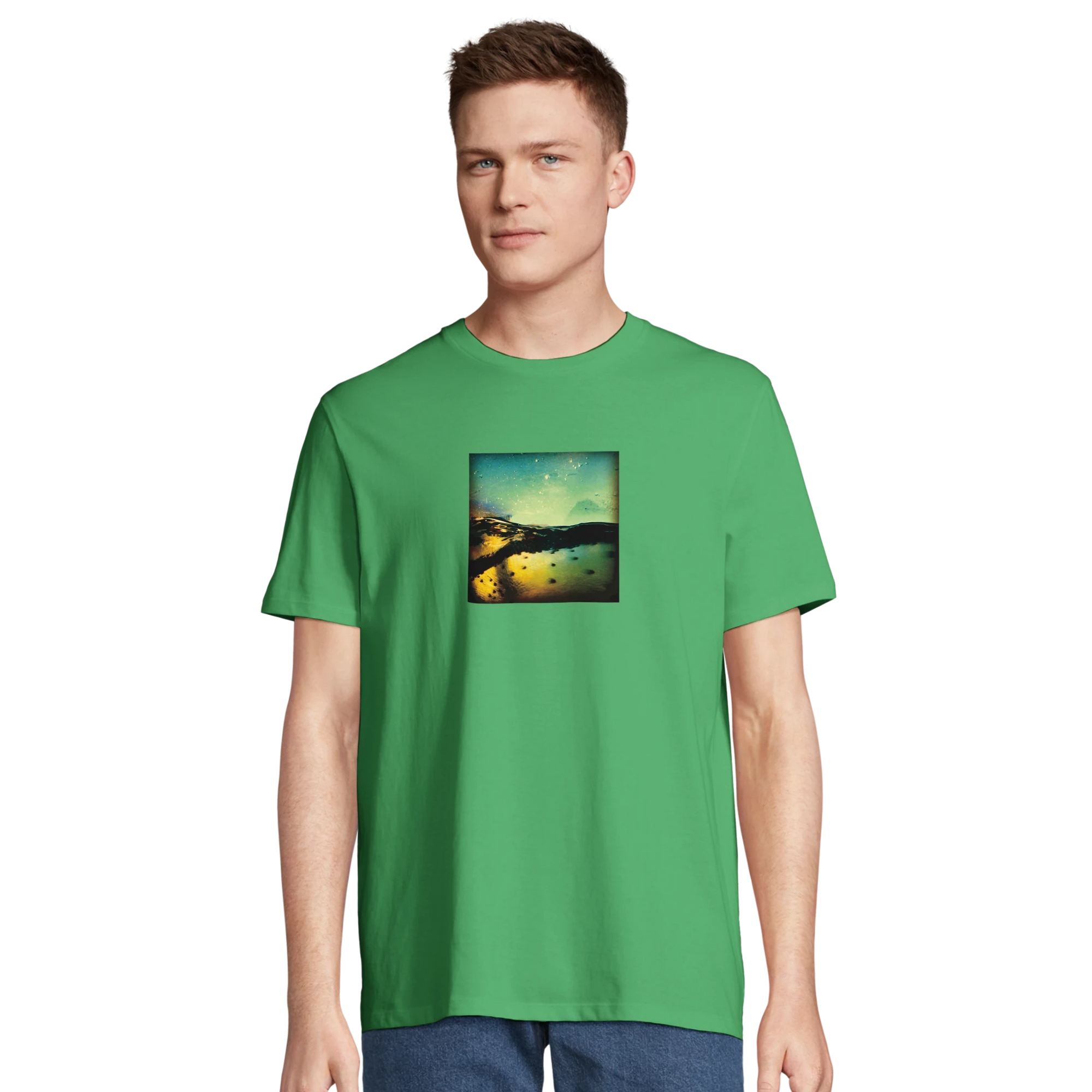 Harmonious - "Underwater Flight" T-shirt spring green XS 56