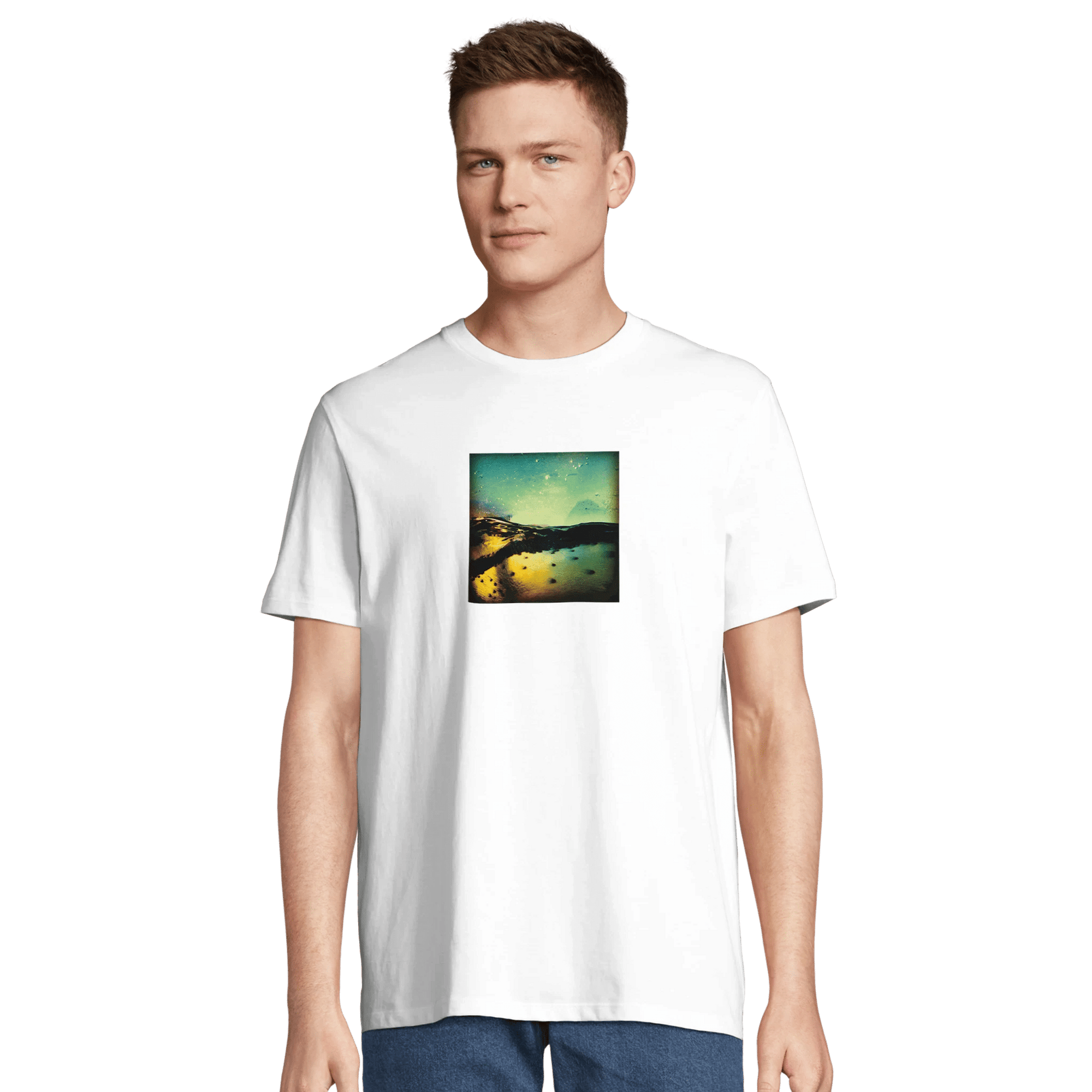 Harmonious - "Underwater Flight" T-shirt White XS 32