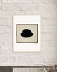 Hat On Framed print 13x18 cm / 5x7″ White frame 2
