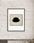 Hat On Framed print 13x18 cm / 5x7″ White frame 2