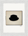 Hat On Framed print 13x18 cm / 5x7″ White frame 6