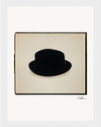 Hat On Framed print 15x20 cm / 6x8″ White frame 7