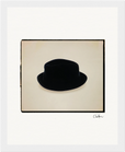 Hat On Framed print 20x25 cm / 8x10″ White frame 8