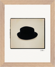 Hat On Framed print 20x25 cm / 8x10″ Wood frame 18