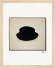 Hat On Framed print 20x25 cm / 8x10″ Wood frame 18