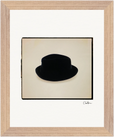 Hat On Framed print 20x25 cm / 8x10″ Wood frame 18