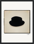 Hat On Framed print 27x35 cm / 11x14″ Black frame 39