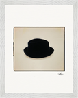 Hat On Framed print 27x35 cm / 11x14″ White frame 9