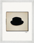 Hat On Framed print 27x35 cm / 11x14″ White frame 9