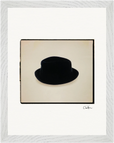 Hat On Framed print 27x35 cm / 11x14″ White frame 9