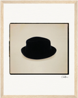 Hat On Framed print 27x35 cm / 11x14″ Wood frame 19