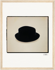 Hat On Framed print 27x35 cm / 11x14″ Wood frame 19
