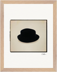 Hat On Framed print 27x35 cm / 11x14″ Wood frame 19