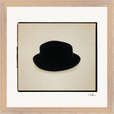 Hat On Framed print 30x30 cm / 12x12″ Wood frame 20