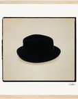 Hat On Framed print 30x30 cm / 12x12″ Wood frame 20
