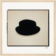 Hat On Framed print 30x30 cm / 12x12″ Wood frame 20