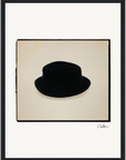 Hat On Framed print 30x40 cm / 12x16″ Black frame 41