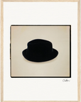 Hat On Framed print 30x40 cm / 12x16″ Wood frame 21