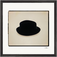 Hat On Framed print 40x40 cm / 16x16″ Black frame 31