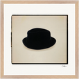 Hat On Framed print 40x40 cm / 16x16″ Wood frame 21