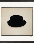 Hat On Framed print 50x50 cm / 20x20″ Black frame 33