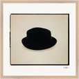 Hat On Framed print 50x50 cm / 20x20″ Wood frame 23