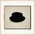 Hat On Framed print 50x50 cm / 20x20″ Wood frame 23