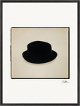 Hat On Framed print 60x80 cm / 24x32″ Black frame 34