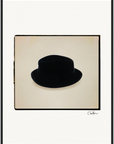 Hat On Framed print 60x80 cm / 24x32″ Black frame 44