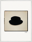 Hat On Framed print 60x80 cm / 24x32″ White frame 14