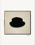 Hat On Framed print 60x80 cm / 24x32″ White frame 14