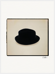Hat On Framed print 60x80 cm / 24x32″ White frame 14