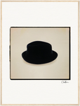 Hat On Framed print 60x80 cm / 24x32″ Wood frame 24