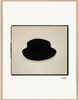 Hat On Framed print 60x80 cm / 24x32″ Wood frame 24