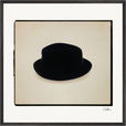 Hat On Framed print 70x70 cm / 28x28″ Black frame 35