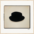 Hat On Framed print 70x70 cm / 28x28″ Wood frame 25