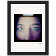 Have a Looksie Framed print 13x18 cm / 5x7″ Black frame 48