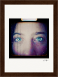 Have a Looksie Framed print 13x18 cm / 5x7″ Dark wood frame 33