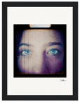 Have a Looksie Framed print 15x20 cm / 6x8″ Black frame 43