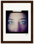 Have a Looksie Framed print 15x20 cm / 6x8″ Dark wood frame 28