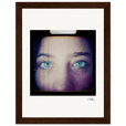 Have a Looksie Framed print 15x20 cm / 6x8″ Dark wood frame 28
